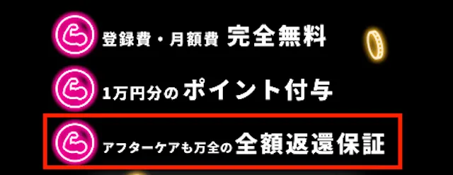 競艇ワークアウト　返金保証